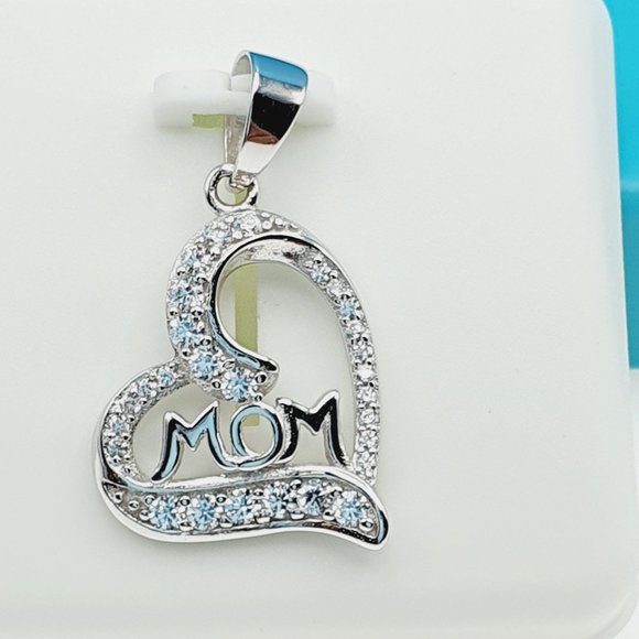 "925 Sterling Silver CZ Beautiful Pendant for Women, 1USPAR4022 - Picture 11 of 11